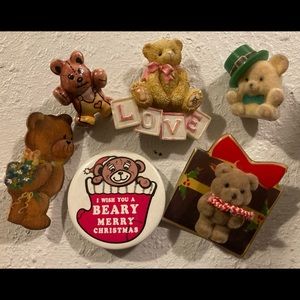 Vintage bear brooches / pins the most adorable things
